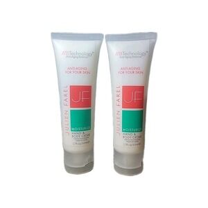 Julien Farel Anti-Aging Moisturize Hand & Body Cream 1.7 oz Lot Of 2 New